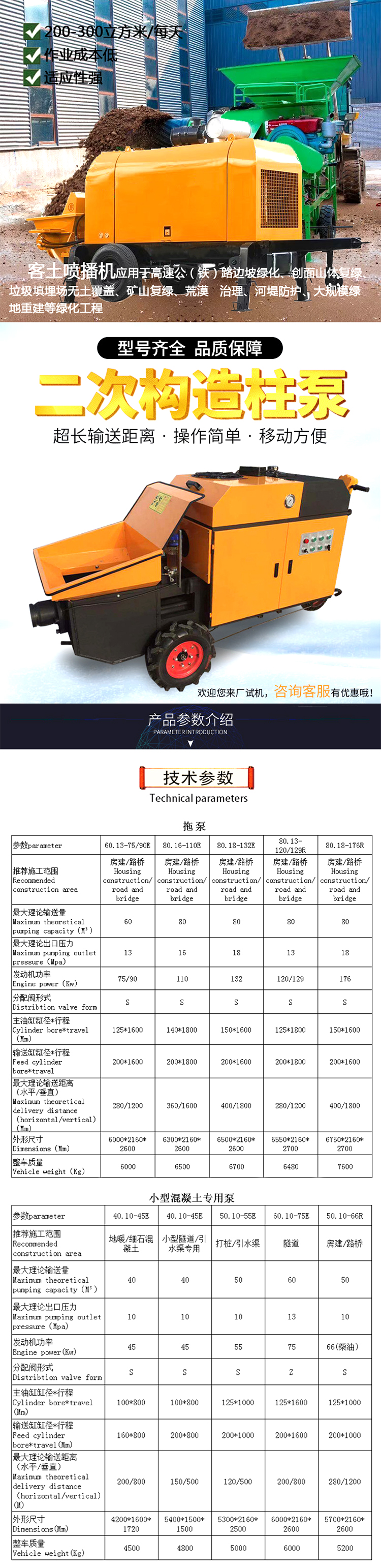 柴油拖泵、電機(jī)拖泵、拖泵、強(qiáng)制式拖泵、隧道拖泵、細(xì)石混凝土泵、砂漿泵、碎石泵、地泵